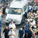 Surging crowd at CM Stalin’s roadshow chokes Bengaluru Highway in Ambur, Vaniyambadi