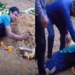 ‘I Want to Stay Here Too’: Father Breaks Down Over Son’s Grave Killed In Bengaluru Stampede