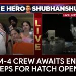 Shubhanshu Shukla’s parents wave Tiranga as Dragon spacecraft docks with ISS