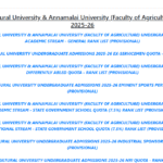 TNAU result 2025 declared at tnau.ac.in: Direct link to download rank list here