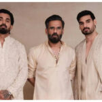 Suniel Shetty teams up with Ahan Shetty and KL Rahul for a project