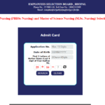 ESB MP post-basic, MSc Nursing selection test admit card released: Check direct link to download hall tickets