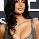 Kim Kardashian Donned A Blonde Pixie Cut For Skims x Roberto Cavalli Campaign