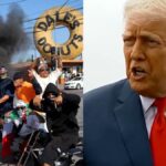 They spit, we hit: Trump warns protesters as LA demonstrations turn violent